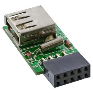 76638 INLINE INC Card Reader - USB 2.0 - intern - fr MicroSD Karten