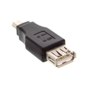 33500B INLINE INC USB 2.0 Adapter - Buchse A auf Mini-5pol Stecker