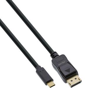 EU Product - - USB Display Kabel, USB Typ-C Stecker zu DisplayPort Stecker (DP Alt Mode), 4K2K, schwarz, 3m thumbnail