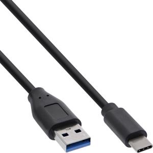 EU Product - - USB 3.2 Kabel, USB Typ-C Stecker an A Stecker, schwarz, 1,5m thumbnail