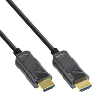 17970I INLINE INC HDMI AOC Kabel - Ultra High Speed HDMI Kabel - 8K4K - schwarz - 70m