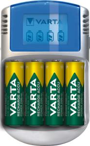 57070201451 VARTA Power Play LCD Charger - 2-4 Std. Batterieladegert - (fr 4xAA/AAA)