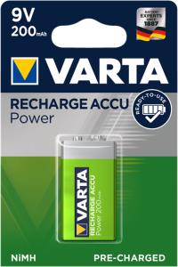 56722101401 VARTA Power Accu - Batterie 9V - NiMH - (wiederaufladbar)