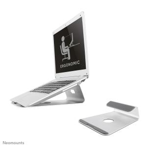 NSLS025 NEOMOUNTS laptop stand - Laptop stand - Silver - Aluminium - 25.4 cm (10