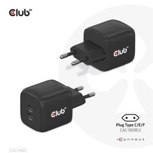 EU Product - Ladegert 2xUSB Typ C PD 45W GaN retail - Charger thumbnail
