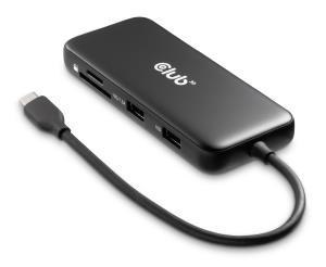 EU Product - Dockingstation - 8 in 1 Hub Usb C auf Hdmi 2.0+ DisplayPort 1.4 8K30Hz PD thumbnail