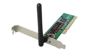 WL-GI-600SMF DYNAMODE 54Mb 11g Wireless PCI Card w/ Fixed Antenna (Extra Range)