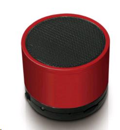 BT121-R DYNAMODE Bluetooth Cylinder Speaker - Red
