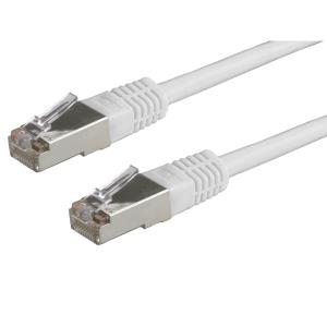 Cat.5e FTP Patch Cable (Class D), RJ-45 Connectors, Length 1 Meter, Grey - 21.15.0101 thumbnail