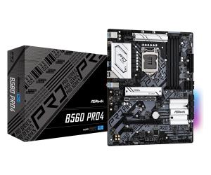90-MXBF10-A0UAYZ ASROCK Motherboard B560 Pro4 LGA1200 Intel B560 4 X Ddr4 USB 3.2 SATA 3 7.1ch Hd Audio ATX
