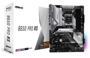 B650 PRO RS ASROCK B650 Pro RS AMD AM5 Socket Motherboard, ATX, 4x DDR5 Slots, 4x M.2 Sockets, 2x USB-C Port, Fitted I/O Shield, 2.5GbE LAN, 1x DisplayPort / 1x HDMI Port