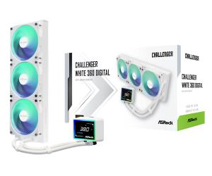 EU Product - Challenger White 360 Digital - Processor cooler - AMD Socket AM4 (Ryzen) thumbnail