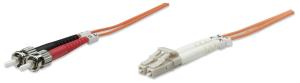EU Product - LWL Anschlusskabel LC/ST 3m  Multimode OM2 orange thumbnail