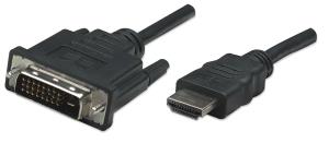 HDMI TO DVI-D CABLE 1M- thumbnail