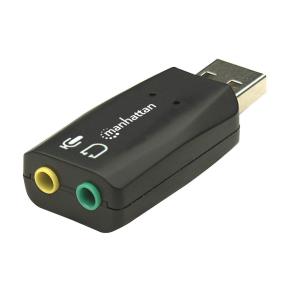 150859 INTELLINET/MANHATTAN USB-A SOUND ADAPTER 3.5MM-