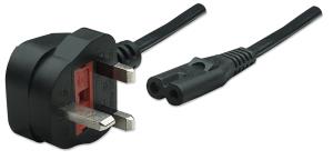 POWER CABLE/CORD UK 3PIN/C7 FEM thumbnail