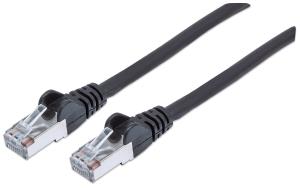 735667 INTELLINET/MANHATTAN Patchkabel RJ45 S/FTP Cat6 Kupfer LSOH 7,5m schwa