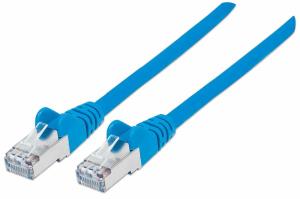 EU Product - Patchkabel Cat6a-Stecker/Cat7-Rohkabel 2m blau thumbnail