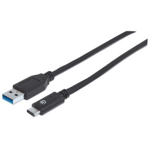 353373 INTELLINET/MANHATTAN USB-C TO USB-A CABLE 1M-