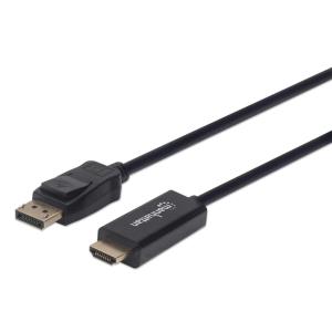 DISPLAYPORT TO HDMI CABLE 1M- thumbnail