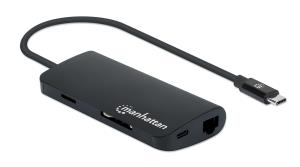 USB-C DOCK/HUB/READER 5-PORT- thumbnail