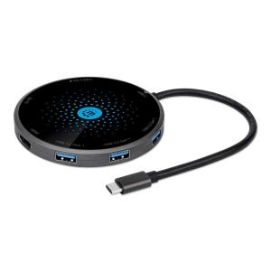166560 INTELLINET/MANHATTAN USB-C DOCK/HUB/READER 5-PORT-