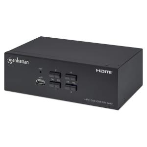 153539 INTELLINET/MANHATTAN HDMI KVM SWITCH 4-PORT- USB-A