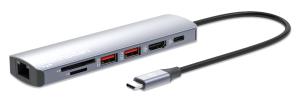 USB-C DOCK/HUB/READER 5-PORT- thumbnail
