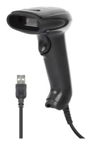 EU Product - 2D LED Barcodescanner 320mm 1,4m USB-Kabel schwarz thumbnail