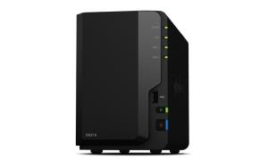 DS218+ SYNOLOGY Synology DiskStation DS218+ NAS/storage server Compact Ethernet LAN Black J3355                                                                       