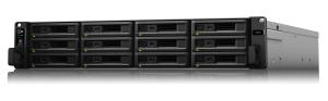 SA3600 SYNOLOGY SA3600 - NAS server - 12 bays - rack-mountable - SATA 6Gb/s / SAS - RAID RAID 0, 1, 5, 6, 10, JBOD, 5 hot spare, 6 hot spare, 10 hot spare, 1 hot spare, RAID F1, F1 hot spare - RAM 16 GB - Gigabit Ethernet / 10 Gigabit Ethernet - iSCSI support - 2U