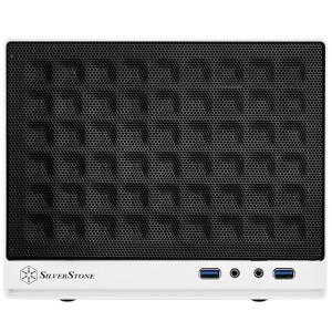 SST-SG13WB SILVERSTONE TECHNOLOGY Sugo 13 Mini-ITX Black/White Cube Mesh Case