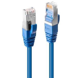 EU Product - Patchkabel Cat6 SSTP / S/FTP PIMF blau 0.50m thumbnail