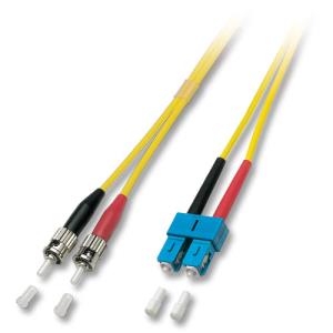 46071 Fibre Optic Cable, Length 2 meter, ST-SC, Yellow - 46071 thumbnail