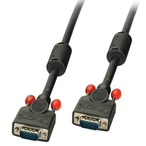 36373 LINDY VGA Kabel M/M schwarz 2m HD15 M/M DDC-fhig
