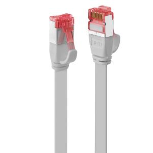 EU Product - Patchkabel Cat6 U/FTP Flachband grau 2.00m thumbnail
