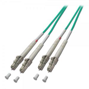 3 meter Fibre Optic Male Multimode LSOH Cable - LC to LC, 50/125?m OM4 - 46737 thumbnail