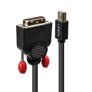 EU Product - Mini-DisplayPort an DVI-D Kabel schwarz 2m thumbnail
