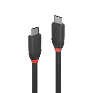 EU Product - USB 3.1 Kabel Typ C/C 3A Black Line M/M 0.5m thumbnail