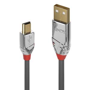 EU Product - USB 2.0 Kabel Typ A/Mini-B Cromo Line M/M 0.5m thumbnail