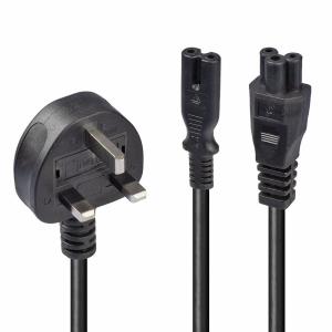 2.5M Y MAINS POWER CABLE UK 3 PIN PL thumbnail