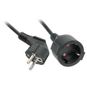 EU Product - Schuko-Verl�ngerungskabel 5m Schwarz thumbnail