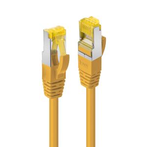 47659 LINDY Patchkabel Cat6A RJ45 S/FTP Cat7 LSZH Kabel gelb 1,5m