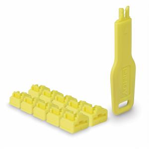 RJ45 PORT LOCKS YELLOW 10X + 1 thumbnail