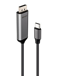 EU Product - USB Typ C zu Displayport 8K60Hz Bi-Direktional 2m thumbnail