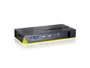EU Product - LevelOne KVM Switch  4-Port USB VGA audio support         sw thumbnail