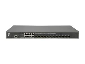 EU Product - LevelOne Switch  8xGE/12x10GSFP+              19