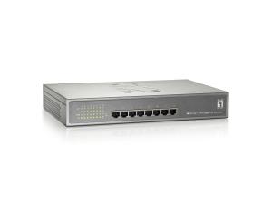 GEP-0821 LEVEL ONE GEP-0821 - Switch - 8 x 10/100/1000 (PoE)