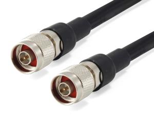 ANC-4150 LEVEL ONE ANC-4150 5m Antenna Cable; CFD-400; N Male Plug to N Male Plug; Indoor/Outdoor - Compatible with IEEE 802.11a/b/g/n/ac wireless standards; N male to N male; Heat shrink tubing on both ends for wire insulation and protection; CFD-400 low loss coaxial cable