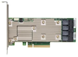 EU Product - - ThinkSystem 930-24i - Speichercontroller (RAID) 24 Sender/Kanal SATA / SAS 12Gb/s 12 Gbit/s RAID 0 1 5 6 10 50 JBOD 60 PCIe 3.0 x8 thumbnail